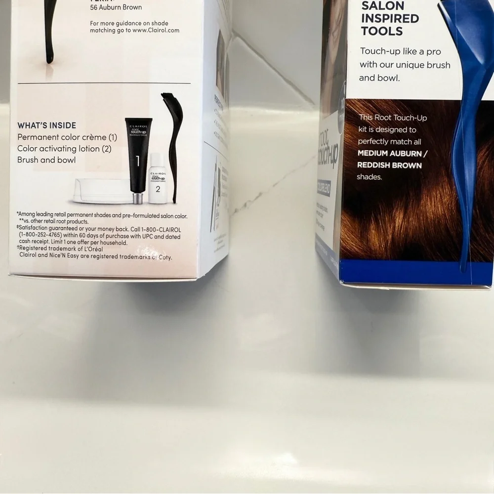 SET OF 2! Clairol Root Touch-Up Hair Color 5R Medium Auburn Reddish Brown